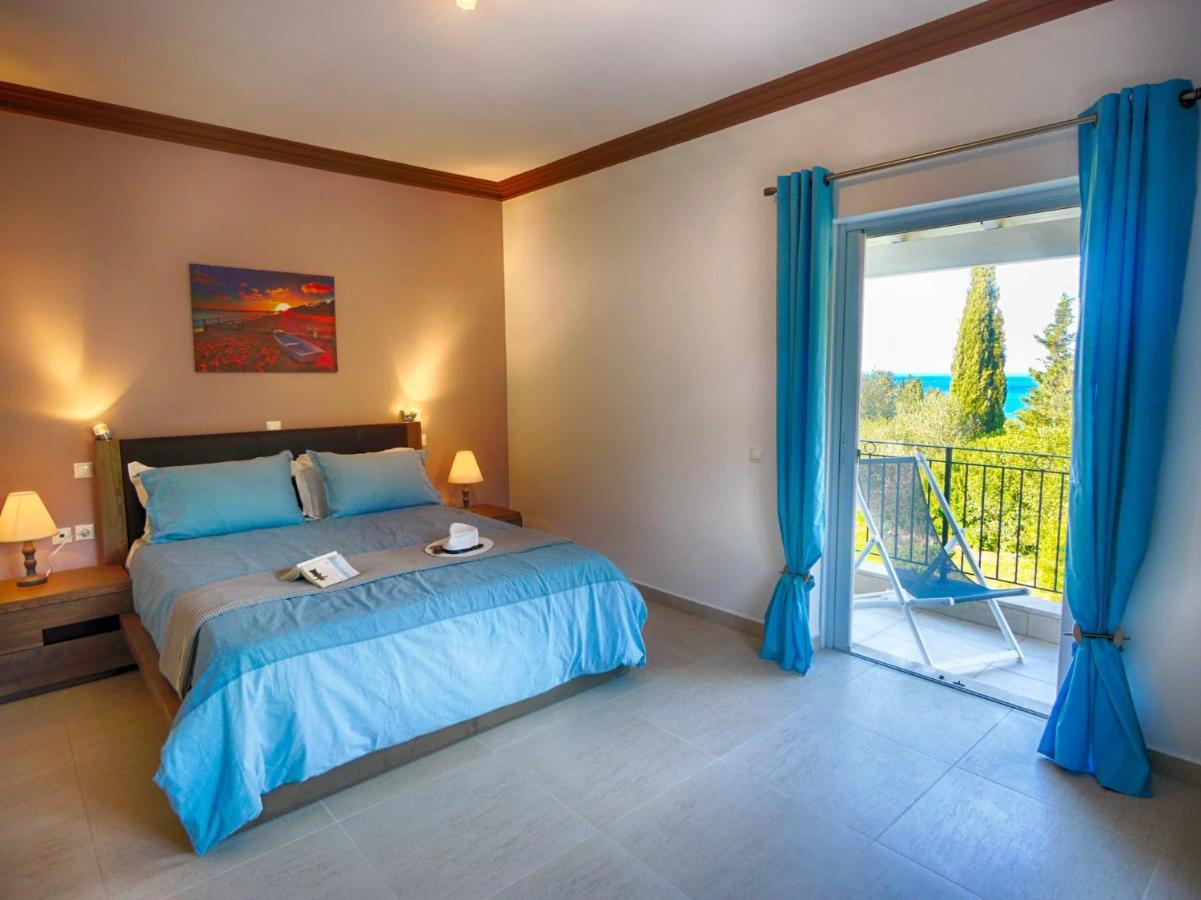 Villa Afionas - 3 Minutes From The Beach With Heated Eco-Pool And Sunset View Exterior foto