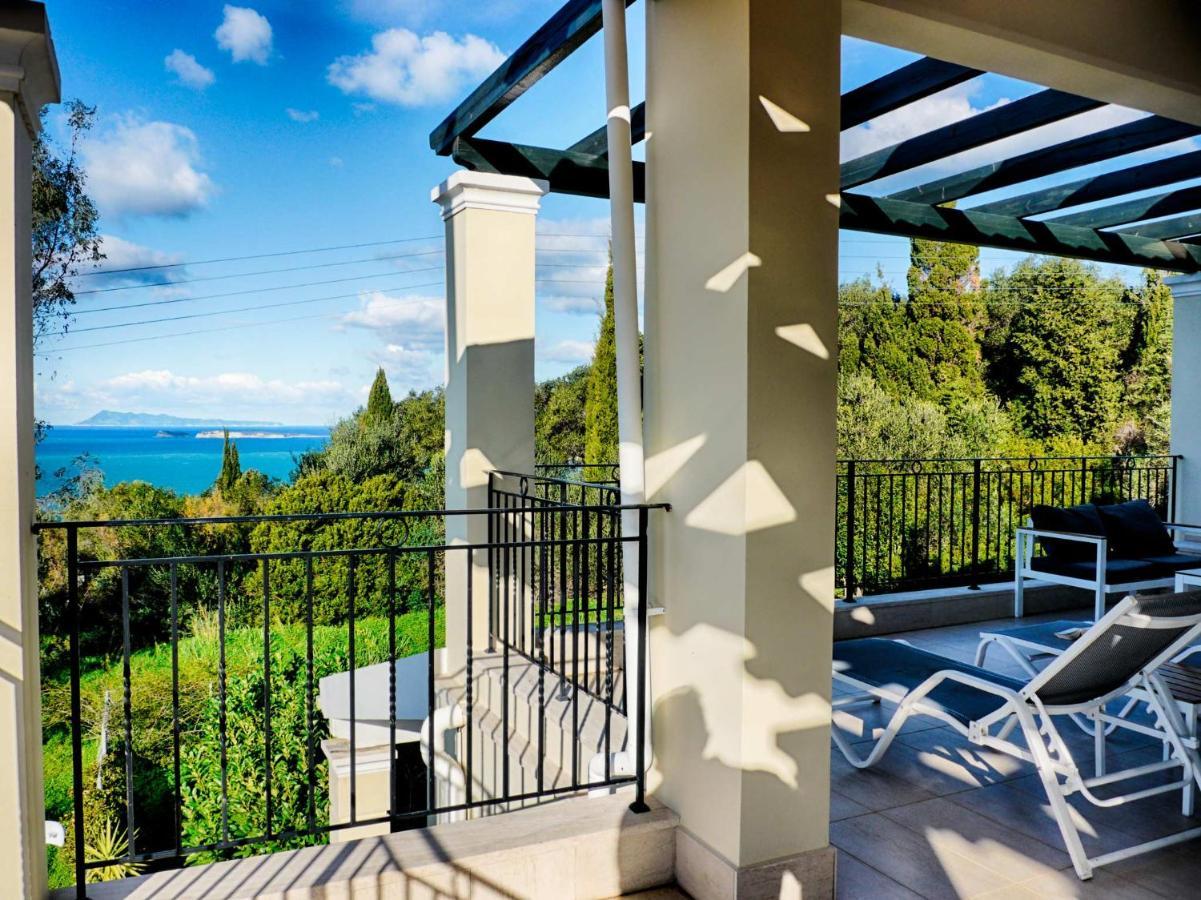 Villa Afionas - 3 Minutes From The Beach With Heated Eco-Pool And Sunset View Exterior foto
