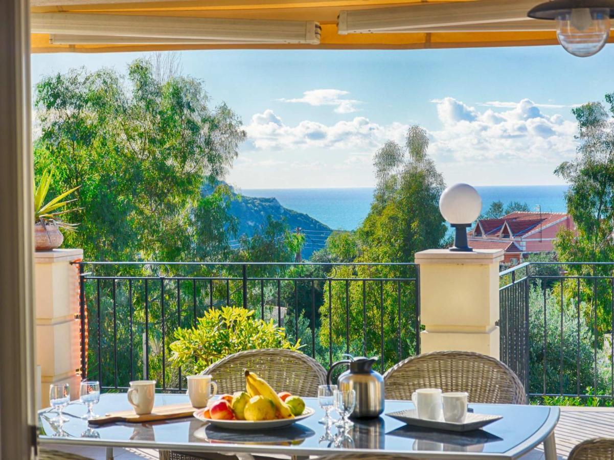 Villa Afionas - 3 Minutes From The Beach With Heated Eco-Pool And Sunset View Exterior foto