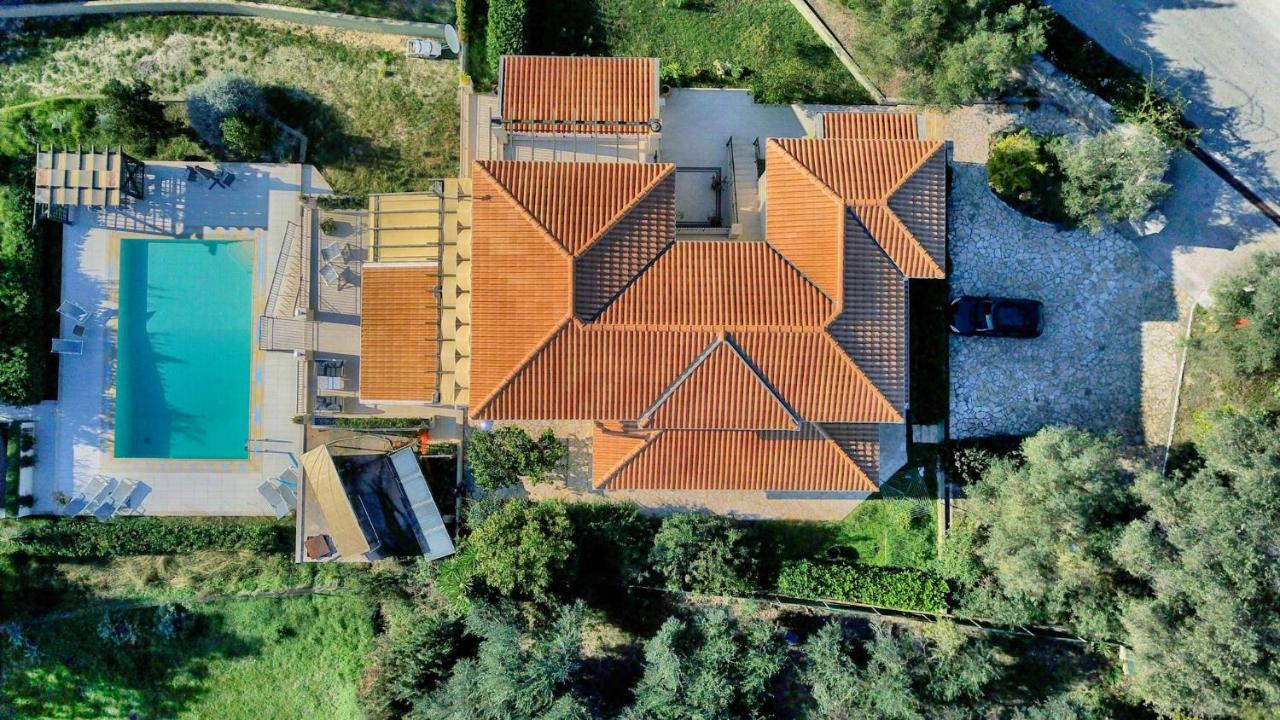 Villa Afionas - 3 Minutes From The Beach With Heated Eco-Pool And Sunset View Exterior foto